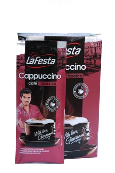 Кавовий напій La Festa capuccino classico в стіках 10 х 12,5 г (576)
