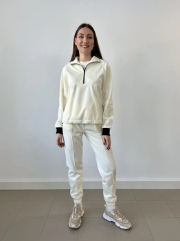 Спортивний костюм UT SK80 2162 S молочний