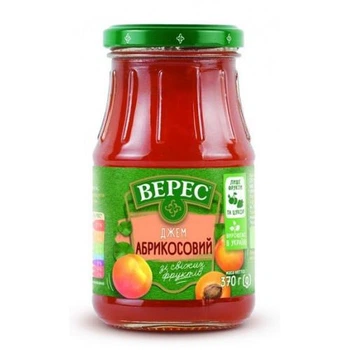 Джем абрикосовий Верес 370 г