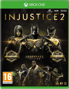 Игра Xbox One Injustice 2 Legendary Edition (диск Blu-ray) (5051895411124)