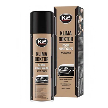 Очиститель автокондиционеров (аэрозоль) K2 KLIMA DOCTOR, 500мл W100
