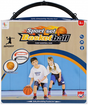 Zestaw do gry w koszykówkę Mega Creative Sport 532284 z piłką (5905523622867)
