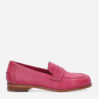 Loafersy damskie skórzane Venezia 26415 NAPPA 38 25 cm Różowe (5906140371251)