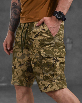 Армейские мужские шорты рип-стоп M пиксель (16301)