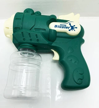 Водный пистолет X 3 B аккумулятор 3.7 V шнур зарядки 2 трубки спрей в коробке 18 см × 7 см × 18 см зеленый