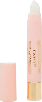 Блиск для губ Collistar Twist Ultra Shiny Gloss With Hyaluronic Acid 201 Perla Transparente 2.5 г (8015150113717)