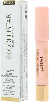 Блиск для губ Collistar Twist Ultra Shiny Gloss With Hyaluronic Acid 201 Perla Transparente 2.5 г (8015150113717)