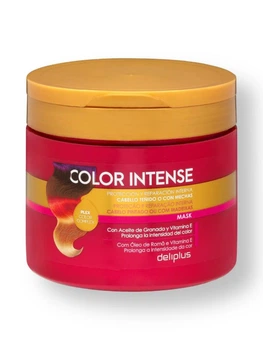 Маска Deliplus Color Intense з олією граната і вітаміном Е для фарбованого і мелірованого волосся 400 мл