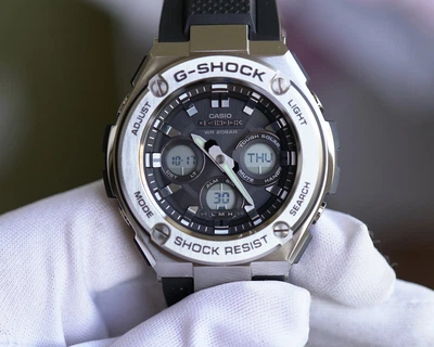Часы Casio G-Shock GST-S110-1A G-Steel Digital Solar – купить