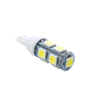 Led лампа безцокольна OEM T10 W5W 12 24V 5050 9smd повороти габарити підсвічування номера (T10W5W9SMD) T10W5W9SMD