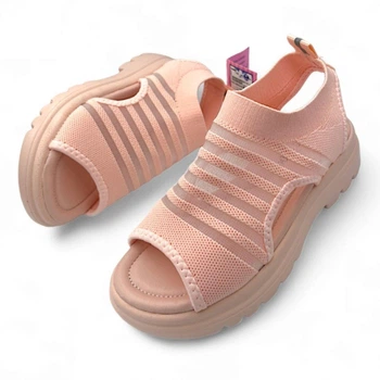 Детские босоножки для девочки Lilin shoes 36р (стелька 23.0см) розовые (VM756s)