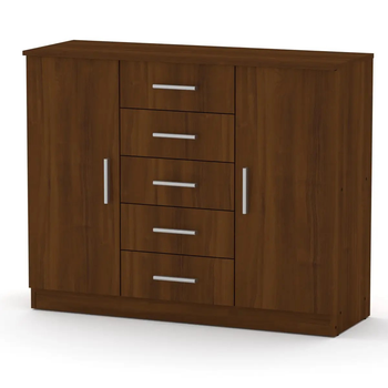 Комод 5+2 Компанит Орех экко 111х37,5х89,1 см