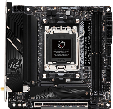 Материнська плата ASRock A620I LIGHTNING WIFI (sAM5, AMD A620, PCI-Ex16)