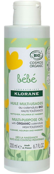 Органічна олія для дітей Klorane Multi-Purpose Oil with Organic Calendula 200 мл (3282770391053)