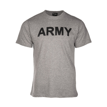 Футболка з малюнком ARMY L Grey