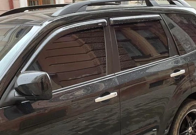 Дефлекторы окон (ветровики) HIC для Subaru Forester 2008-2013