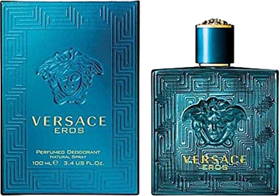 Дезодорант Versace Eros Deo glass в спрее 100 мл (8011003809240)