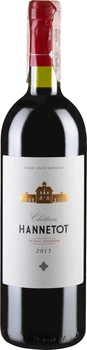 Вино Chateau Hannetot Pessac-Leognan червоне сухе 0.75 л (3500610116582)