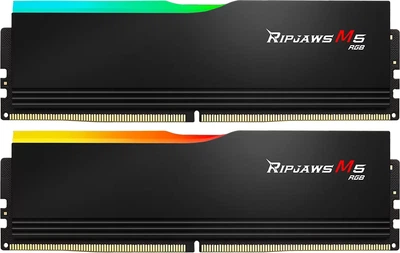 Оперативна пам'ять G.Skill DDR5-5200 32768 MB PC5-41600 (Kit of 2x16384) Ripjaws M5 RGB (4713294235701)