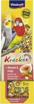 Smakołyki dla papużek falistych Vitakraft Kracker z owocami 180 g (4008239212894)