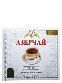Чай Azercay Earl Grey чорний в пакетиках 100 шт х 2 г (57098)
