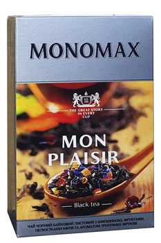 Чай Monomax Mon Plaisir чорний листовий 80 г (52763)