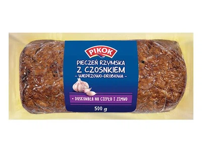 Рулет мясной с чесноком Pikok Pieczen Rzymska Z Czosnkiem 500 гр.