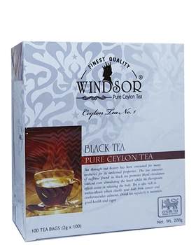 Чай Windsor Чорний чай в пакетиках 100 шт х 2 г (53157)