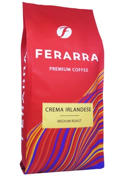 Кава Ferarra Crema Irlandese з ароматом ірландського крему зерно 1 кг (54542)