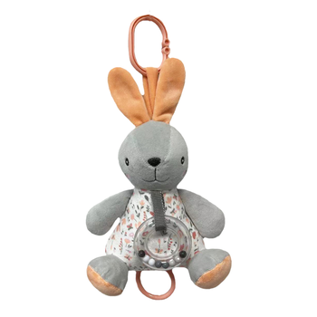 Іграшка-підвіска для коляски Tulilo Music Box Кролик Сірий 18 см (5904209893317)