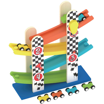 Розвиваюча іграшка Anek Smily Play Wooden Slide With Cars (5905375829643)