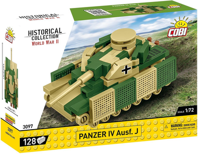 Klocki konstrukcyjne Cobi Historical Collection WWII Panzer IV Ausf. J 128 elementów (59022510309710