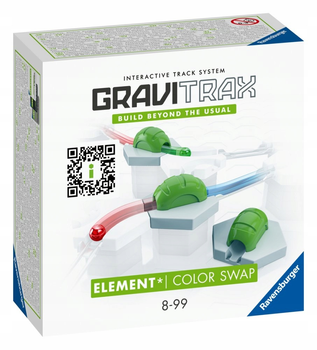 Zestaw dodatkowy do klocków konstrukcyjnych Ravensburger GraviTrax Expansion Kit Element Color Swap 4 elementy (4005556224371)