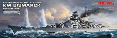 Збірна модель 1/700 Лінкор Бісмарк Kriegsmarine Battlship KM Meng PS-003