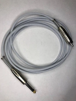 Клип корд для тату машинки Шнур с разъёмом RCA серебряный