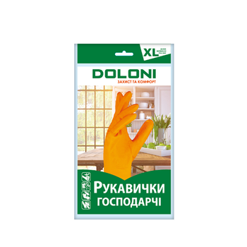 Рукавички 4563 господарські латекс р.10(XL) ДКГ