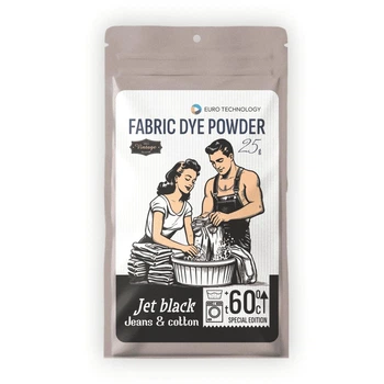 «Jet black» чёрная низкотемпературная краска-краситель
