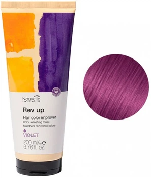 Маска для підтримки кольору волосся Nouvelle Rev Up Color Refreshing Mask VIOLET Фіолетовий 200 мл