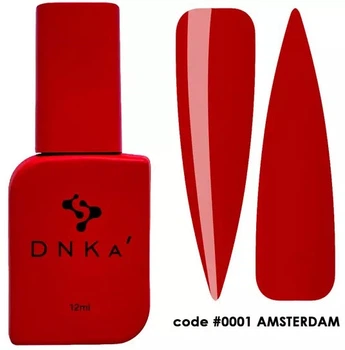 Топ для гель-лака без липкого слоя DNKA Cover Top №0001 Amsterdam 12 мл