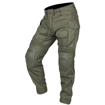 Бойові штани IDOGEAR G3 Combat Pants Black розмір XL з наколінниками Оливкові (IG-PA3201-01-XL)