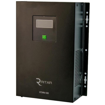 ИБП Ritar RTSWbt-500/12311, Lin.int., 1xSchuko, металл (RTSWbt-500/12311)