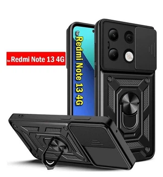 Протиударний ударостійкий чохол для Xiaomi Redmi Note 13 (Redmi Note 13 4G) Armor Case Keysion black