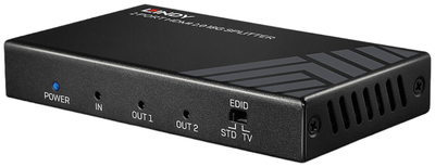 Сплітер Lindy 2 Port HDMI 18G (4002888382359)