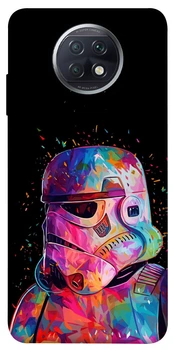 TPU чохол Demsky Color astronaut для Xiaomi Redmi Note 9 5G / Note 9T
