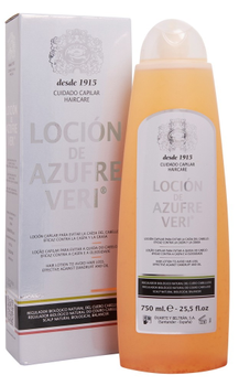 Лосьйон проти випадіння волосся Azufre Veri Anti-Hair Fall 750 мл (8410895101010)