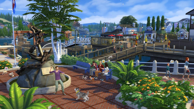 Гра PC The Sims 4 Кішки та собаки (DVD) (5030938116875)