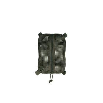 Подсумок универсальный сетчастый Sturm Mil-Tec® Mesh Bag with Velcro M Olive (16003501-M)