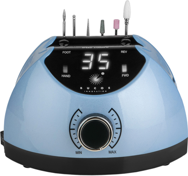 Фрезер для манікюру BUCOS Nail Drill X4 PRO BLUE OCEAN (65W/35000 об.)