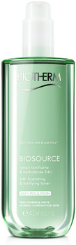 Toner do twarzy Biotherm Biosource 24h Hydrating & Tonifying 400 ml (3614271256089)