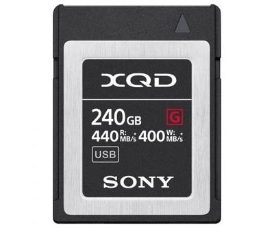Карта памяти Sony 240 GB XQD G Series PCI Express 3.0 (QDG240F)